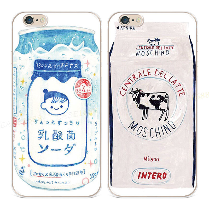 创意牛奶适用iPhone13苹果