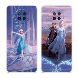 梦幻色公主适用小米红米note11手机壳12文艺10pro可爱9+8艾莎7女T