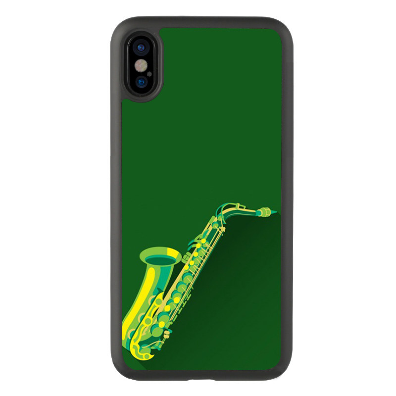 适用于8欧美乐器14萨克斯iPhone13手机壳15Promax7plus保护套玻璃