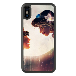 适用于xs卡通14童话故事iPhone13手机壳15Promax7plus保护套玻璃x