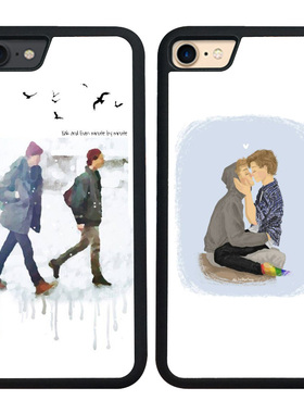 适用于Skam挪威iPhone7手机壳isak苹果14plus硅胶even13保护套12mini钢化玻璃壳11promax套6s可定制xrxs包边