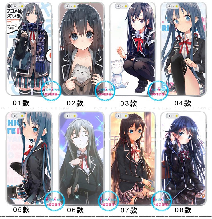 适用12 8 7 手机壳我的青春恋爱物语果然有问题14 pro xs max雪乃