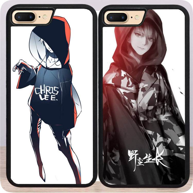 野蛮生长/李宇春iphone6机壳硅胶保护套8plus手机13适用4.7玻璃壳