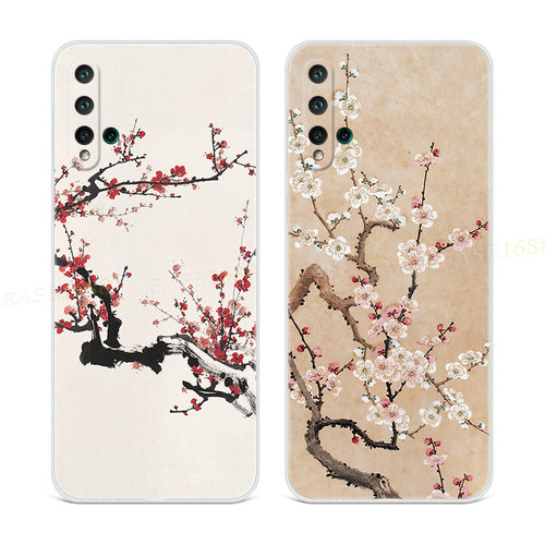 复古红梅适用华为nova5pr