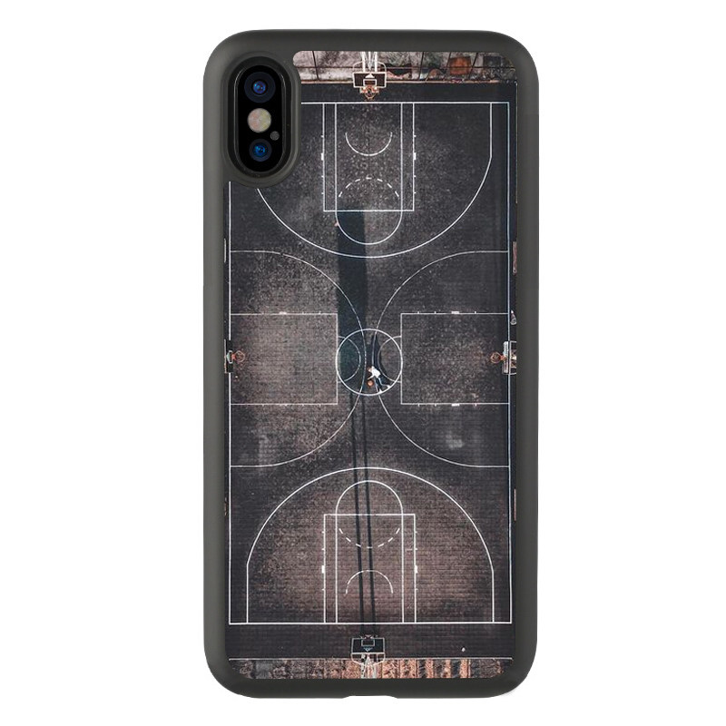 适用于xs简约14篮球场苹果13手机壳15Promax篮筐男生保护套玻璃xr