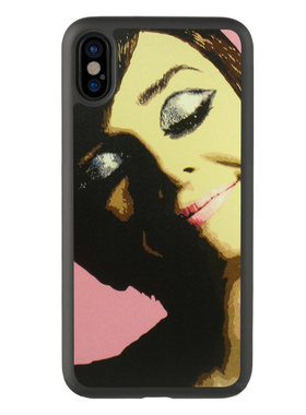 适用于欧美14复古美女赫本iPhone13手机壳适用7plus保护套15Proma