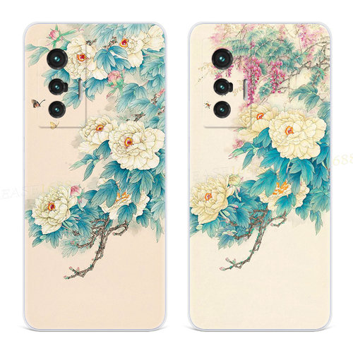 文艺牡丹花适用vio80手机