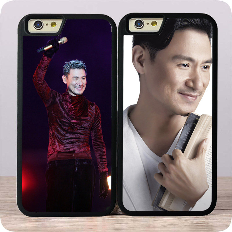 帅气歌神张学友iphone5/6/6手机壳14pro保护套男女款玻璃适用13xr