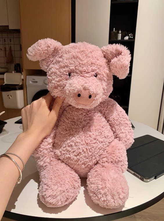 英国正品jellycat巴纳布斯小猪柔软舒适毛绒儿童安抚玩具玩偶