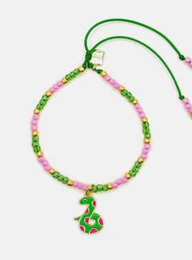 THISNESS蛇年大吉纯银手链