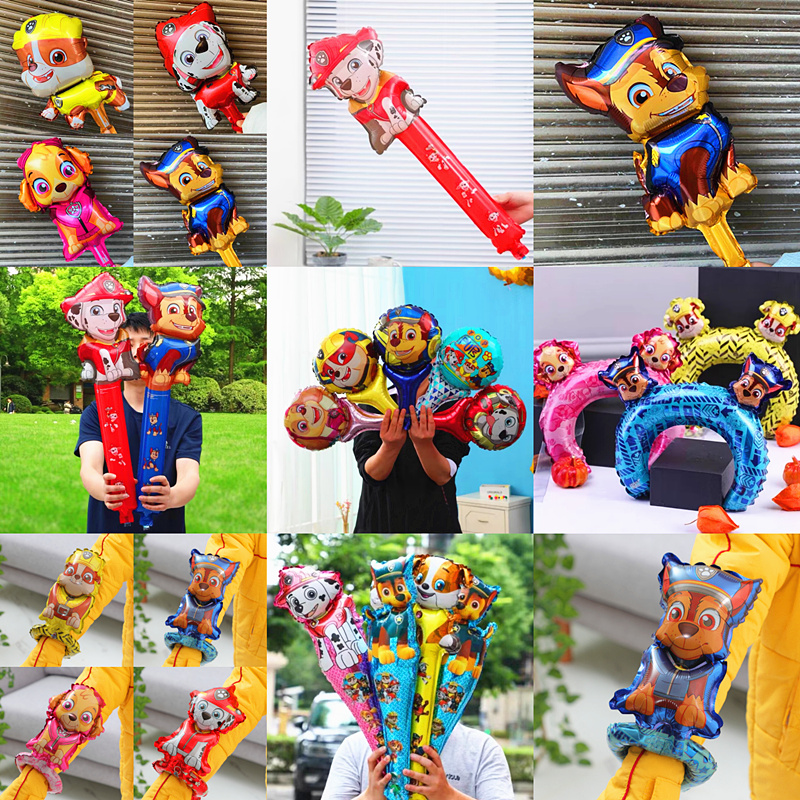 汪汪队铝膜气球男孩宝宝生日派对背景墙布置玩具儿童周岁场景装饰,节庆用品/礼品,气球,淘宝优惠券,粉丝福利购,淘宝优惠卷