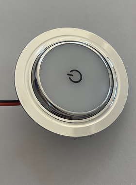 12V/24V房车罗伦士商务车改装照明LED灯车载吸顶触控开关可调光3W