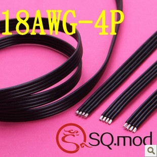 模块线材18AWG排线并线扁线1007-18AWG/3并/4并/5并/6并/8并