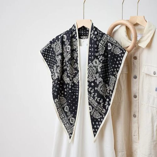 夏季凉感防晒包头系腰大三角巾