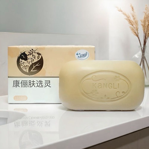 洗牛皮屑香皂中草香皂洗澡洗头洗痒去厚皮外用软化角质皮肤清洁皂 - 封面