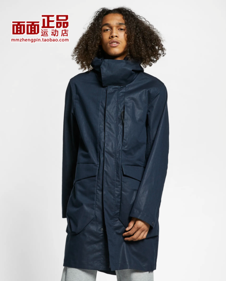 Nike Sportswear Tech Pack男子机能长款风衣夹克 AR1543-475-121