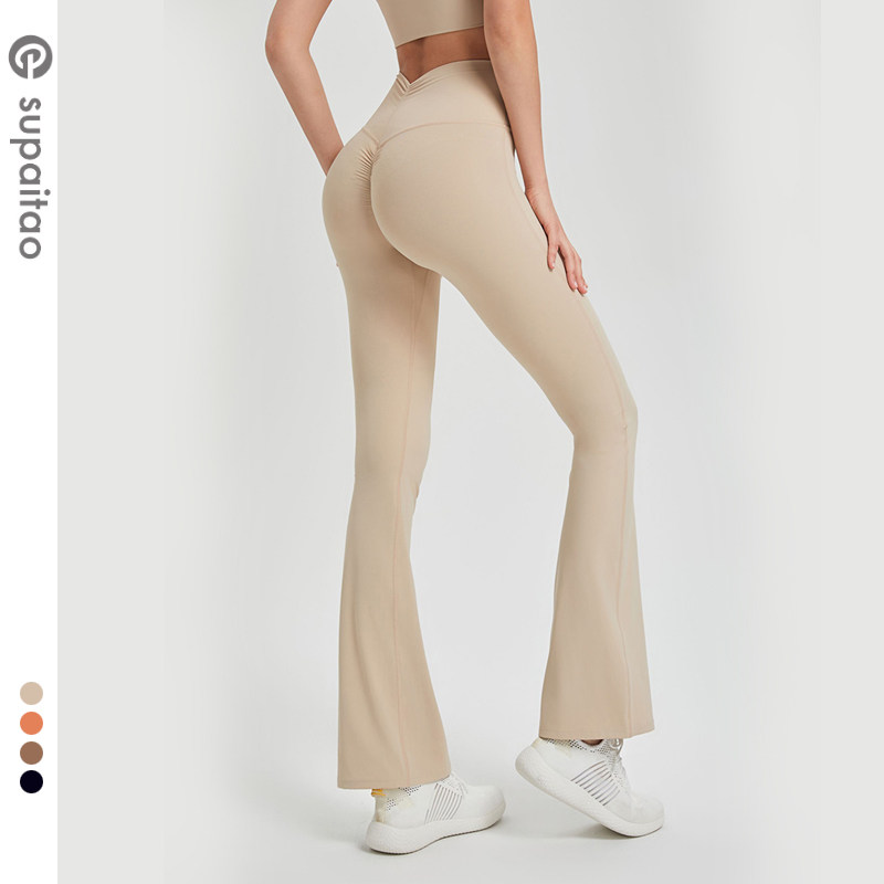 苏派淘微喇叭瑜伽裤裸感蜜桃臀芭比裤外穿紧身健身裤运动普拉提秋,运动/瑜伽/健身/球迷用品,瑜伽长裤,淘宝优惠券,粉丝福利购,淘宝优惠卷