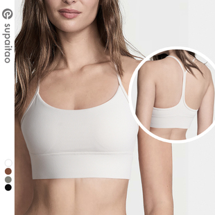 苏派淘美背瑜伽内衣防震聚拢运动内衣女裸感大牌平替健身背心跑步