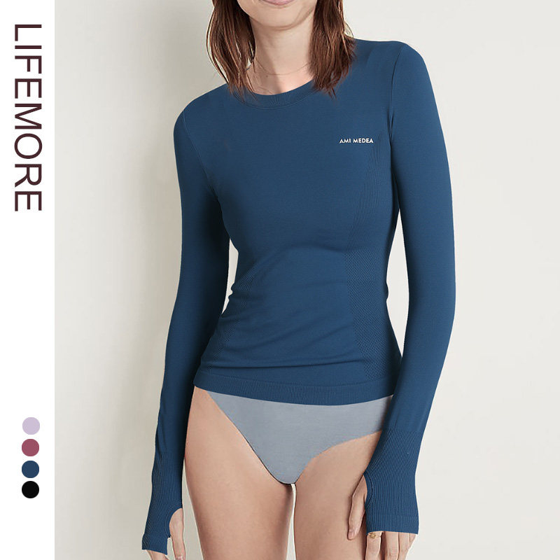 苏派淘健身T恤长袖瑜伽服速干衣运动上衣女普拉提跑步健身服秋冬,运动服/休闲服装,运动T恤,淘宝优惠券,粉丝福利购,淘宝优惠卷