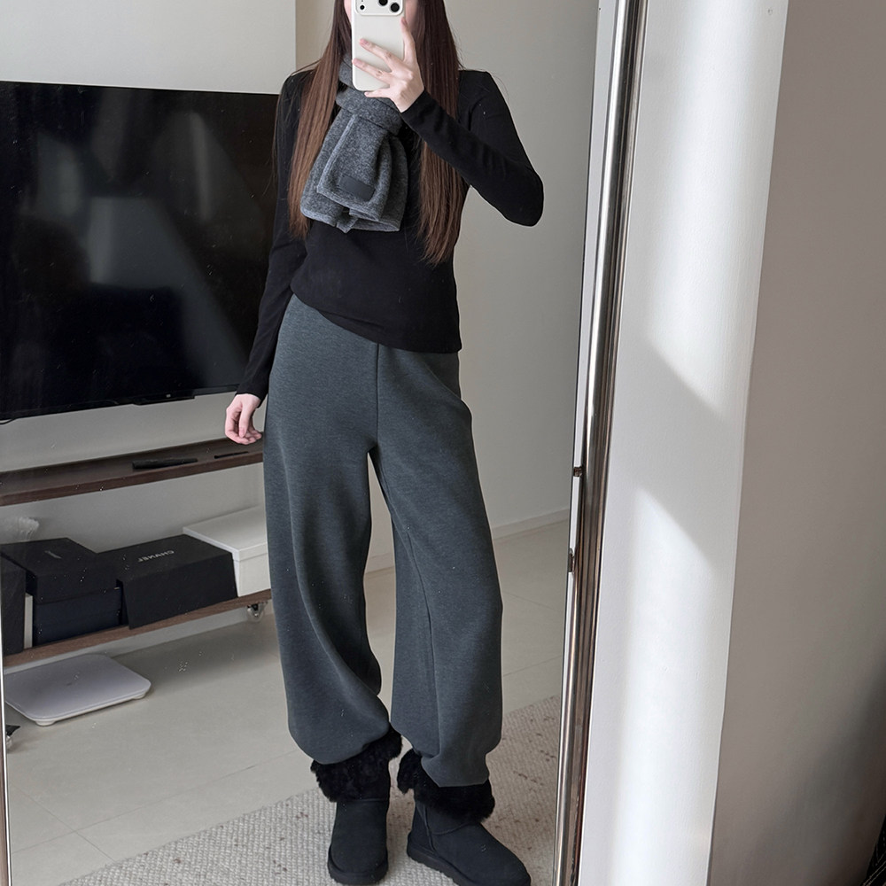 加厚阔腿裤女冬季新款经典剪裁一体绒宽腰显瘦直筒保暖拖地长裤,女装/女士精品,休闲裤,淘宝优惠券,粉丝福利购,淘宝优惠卷