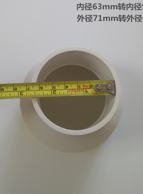 20/25/32/40/50/63/70/75/90/110mPVC大小头变径转接头塑料水管道