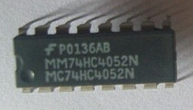 MM74HC4052N全新原装 芯片MM74HC4052 IC 集成电路 DIP