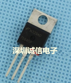 大功率场效应管75645P HUF75645P3 75A100V TO220 FSC进口原装