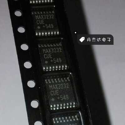 MAX3232CUE MAX3232 TSSOP-16 RS232驱动器 收发器接口芯片