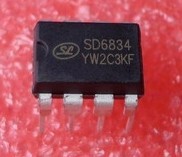 全新IC SD6834全新原装正品LED液晶电源控制芯片 DIP-8 SD6834B