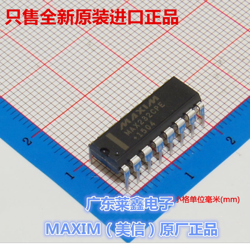 全新原装正品 MAX232CPE MAX232 DIP 驱动器 收发器 集成电路芯片
