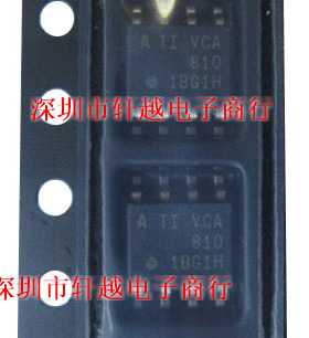 全新进口高增益调整范围/宽带电压控制放大器VCA810AID SOP8