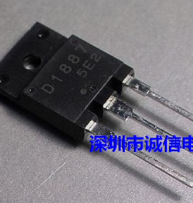 彩电常用电源管D1887 2SD1887 1500V10A70W TO3P进口电视高清行管