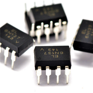 EL6N137 直插DIP8 光隔离器 光电耦合 光耦