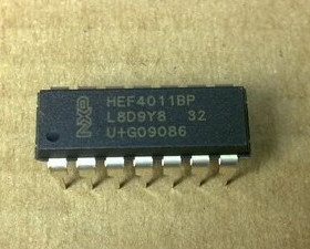 HEF4011BP 全新原装HEF4011 IC集成电路HEF4011 直插芯片