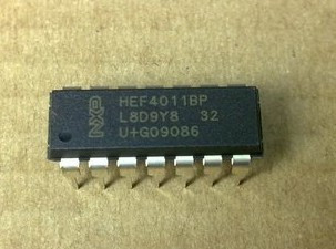 HEF4011BP 全新原装HEF4011 IC集成电路HEF4011 直插芯片