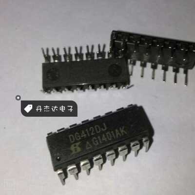 直插IC DG412DJ ADG412BN 四通道SPST开关芯片DIP-16封装