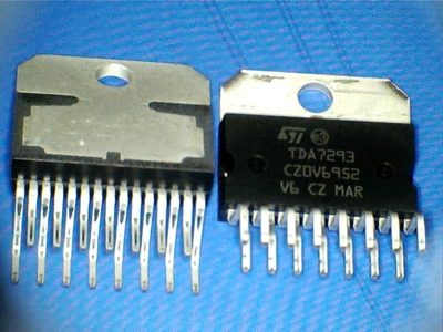 TDA7293 原装意法ST 胆味大功率功放芯片IC集成 直插ZIP正品 直拍