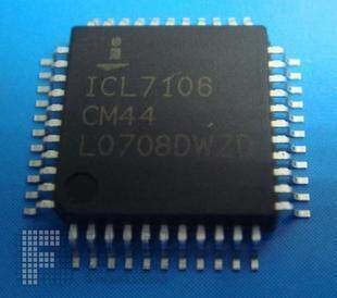 全新原装 ICL7106 ICL7106CM44 QFP44 常用LED驱动【专业配单】