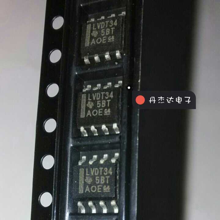 SN65LVDT34DR 驱动器,接收器,收发器-接口芯片 LVDT34 65LVDT34