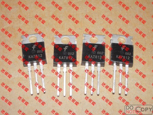 三端稳压L7812CV L7812 KA7812 LM7812 7812 TO220全新 稳压管