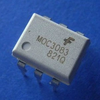 直插 MOC3083M  MOC3083 光电耦合器 双向晶闸管驱动器原装 DIP-6