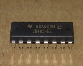 CD4054BE 全新原装CD4054 直插芯片CD4054BE IC 集成电路