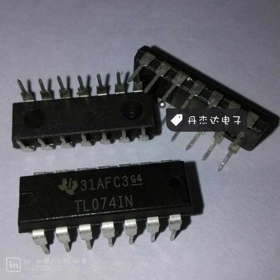 一级 TL074 TL074IN TL074CN DIP14 运算放大器 进口原装