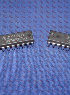 逻辑电路SN74HC640N 74HC640N TI DIP20原装进口收发器集成块配件