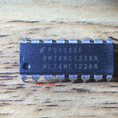 全新正品 MM74HC123AN MC74HC123AN 74HC123 DIP16 直插16脚 芯片