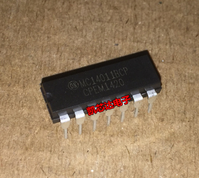 全新原装 MC14011 MC14011BCP DIP-14 逻辑栅极和逆变器 现货直拍