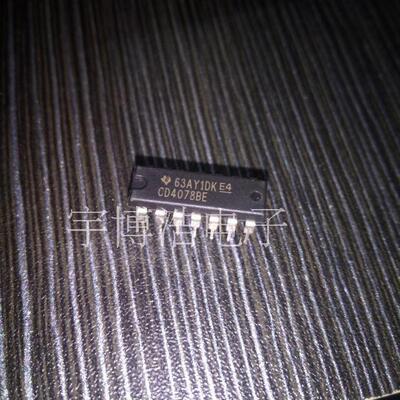 CD4078BE DIP14 全新原装可以直拍