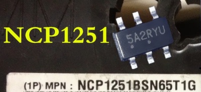 【全新原装】 NCP1251 NCP1251BSN65T1G SOT-23 电源IC 印字5AA