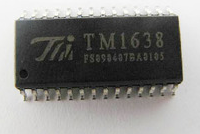 TM1638 LED面板显示驱动IC全新原装现货