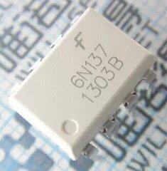 白色|仙童 6N137M DIP-8 高速光耦 原装进口 正品全新 6N137